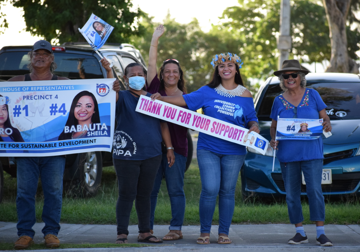 NMI Democratic Party says 'Thank You' | Garapan Fishing Base, Nov. 6, 2020